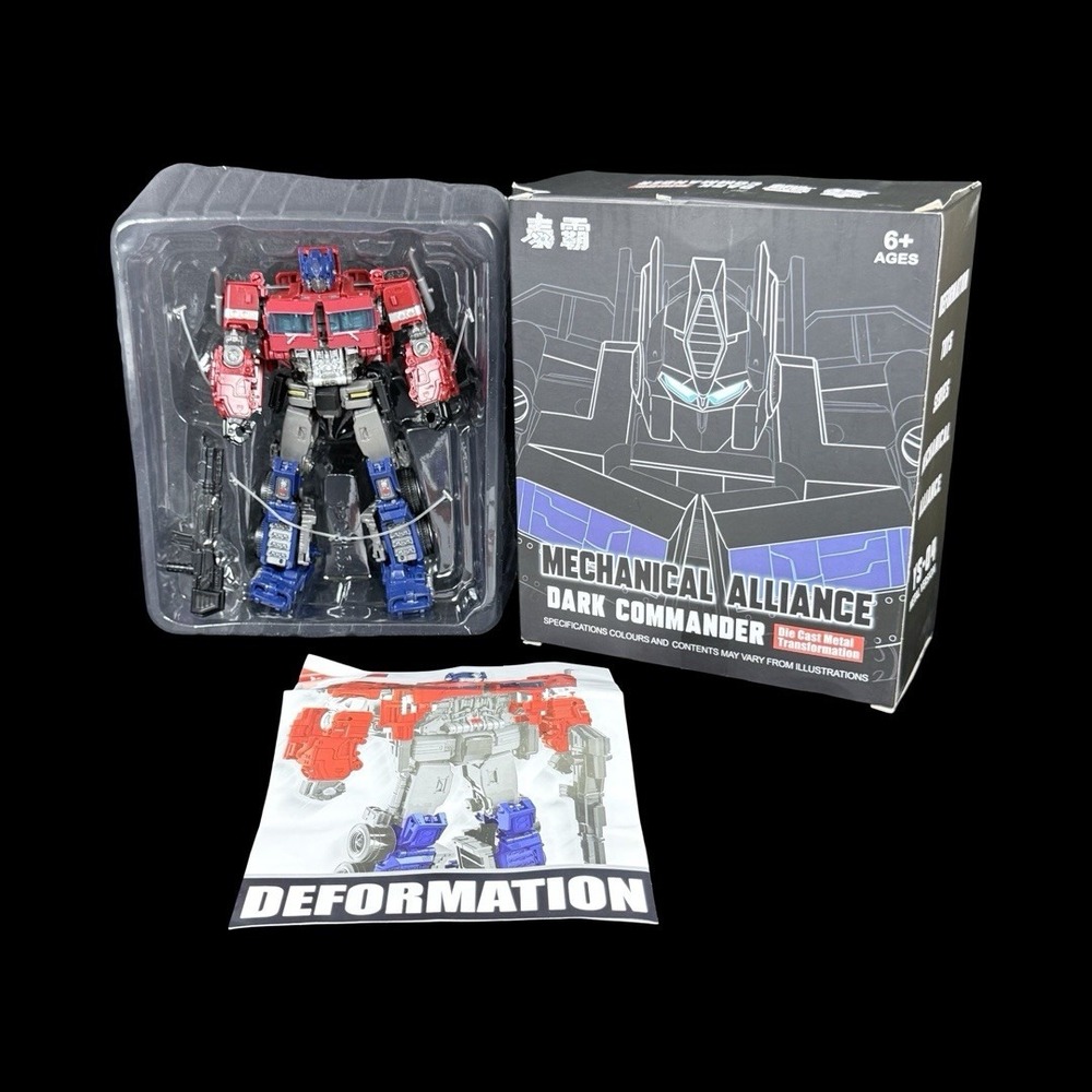 Mechanical Alliance YS-04 Dark Commander Die-Cast Transforming KO Prime
